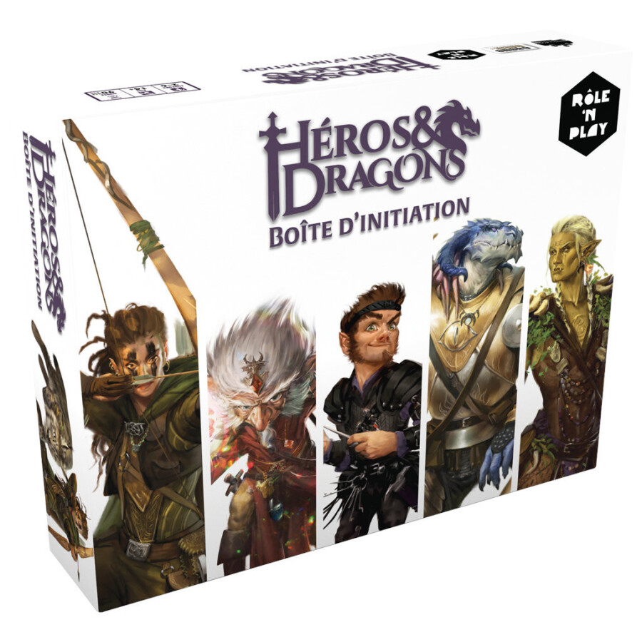 Jeux De Rôles - Héros & Dragons - Boite D'initiation